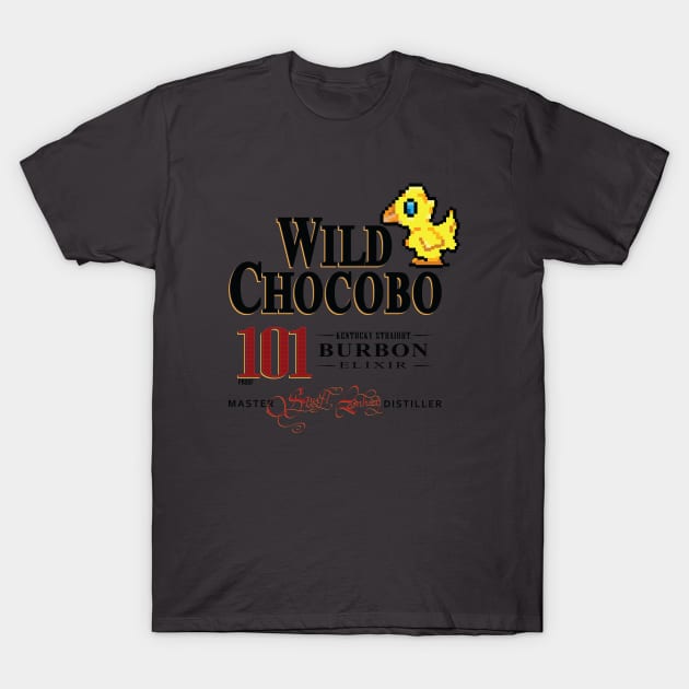 Wild Chocobo T-Shirt by Godot